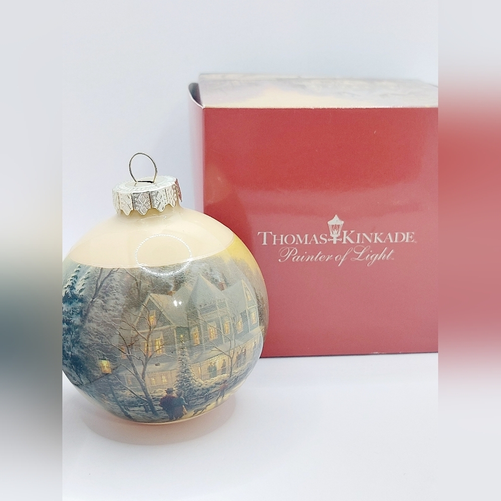 Thomas Kinkade 2011 Limited Edition Holiday Ornament